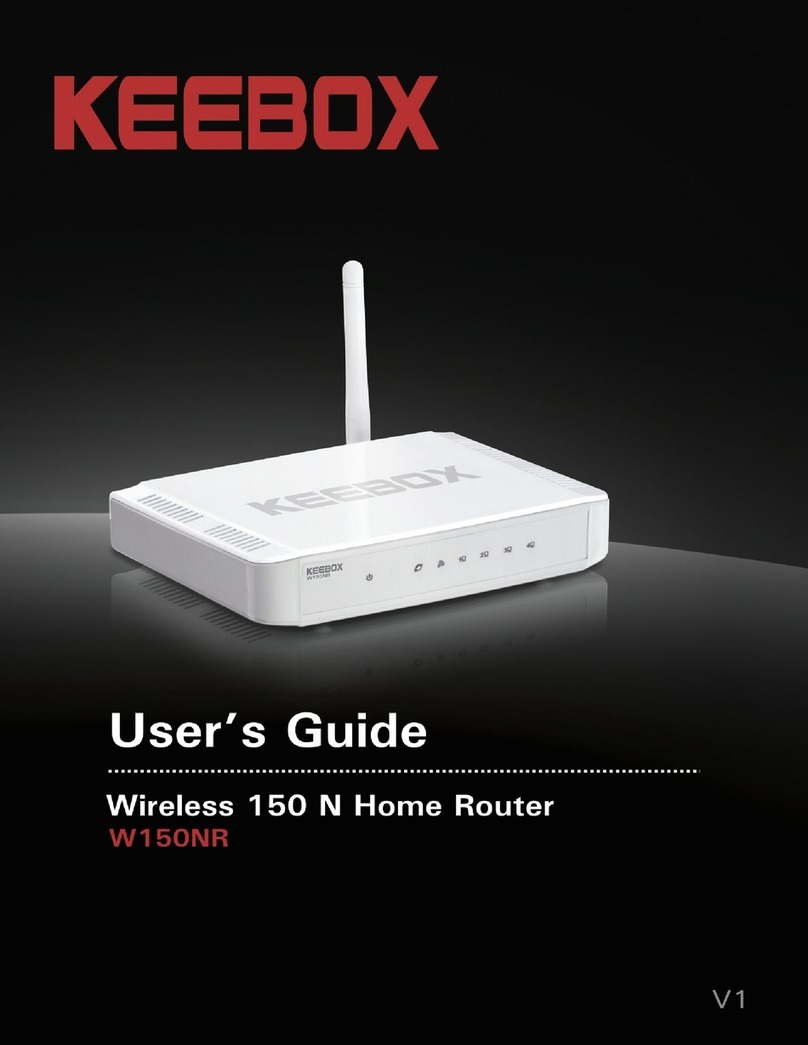 Keebox W150NR user guide