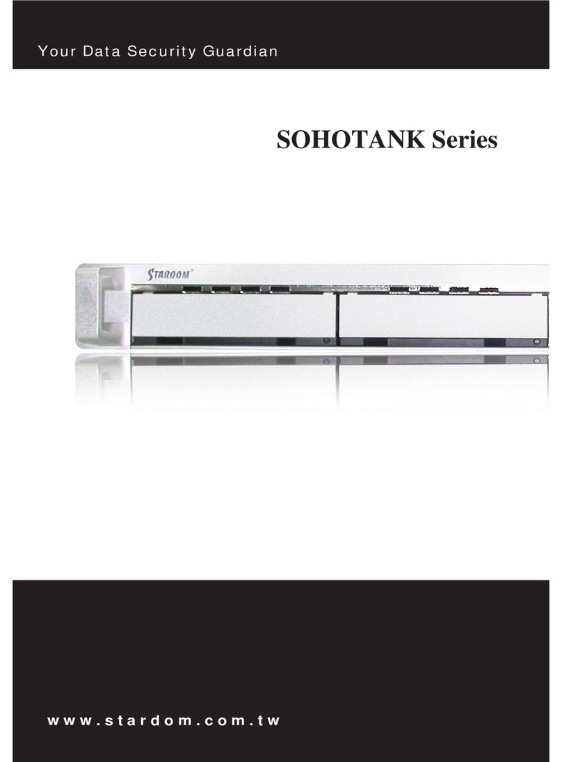 Stardom ST7610-4S-S2 Quick installation guide