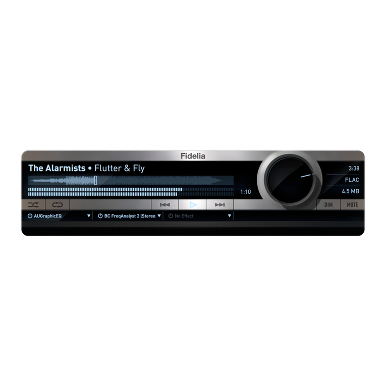 Audiofile Fidelia user guide