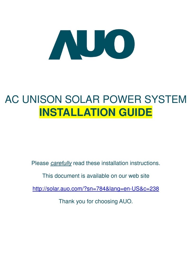 AUO AC UNISON installation guide