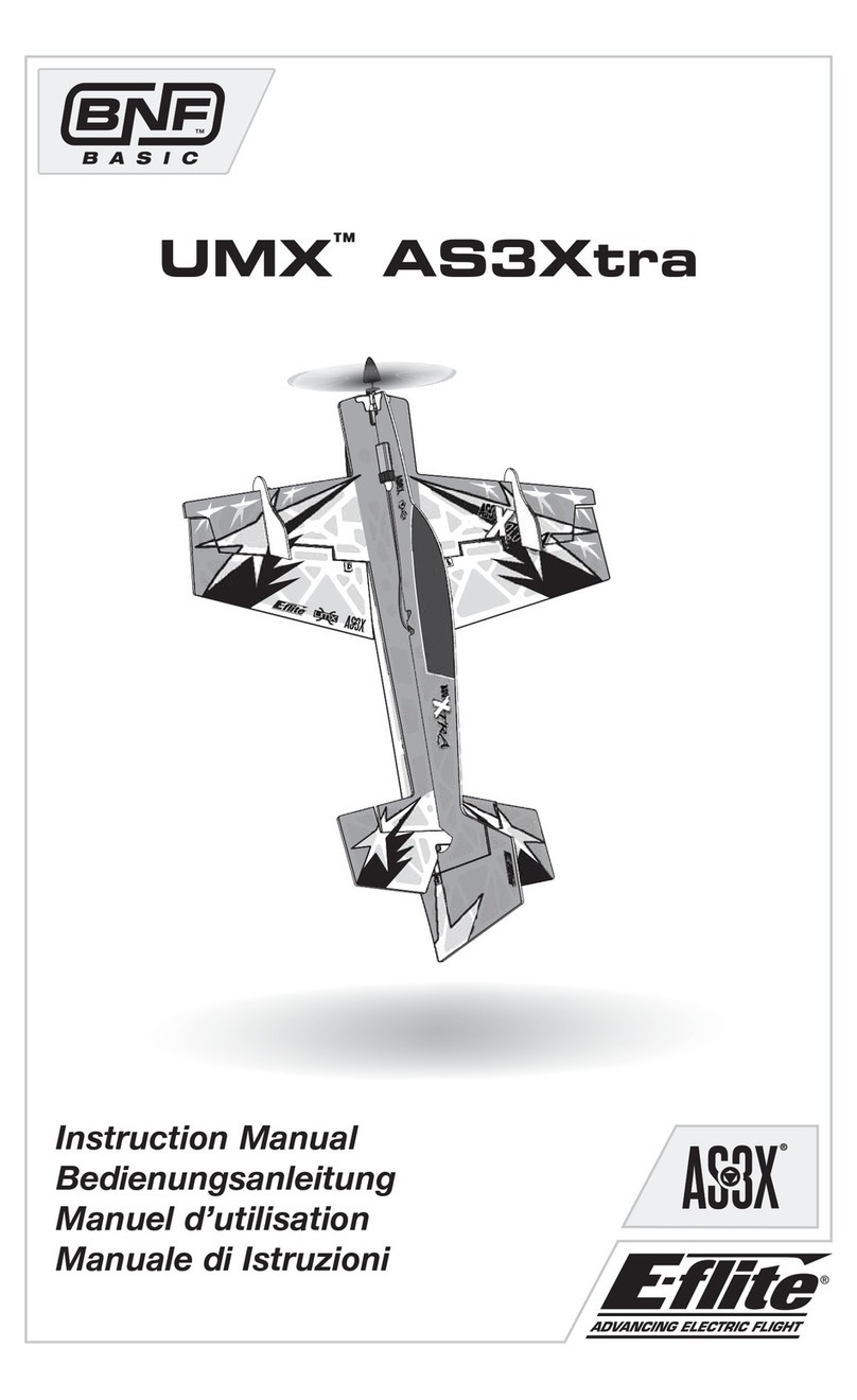 E-FLITE UMX AS3Xtra User manual