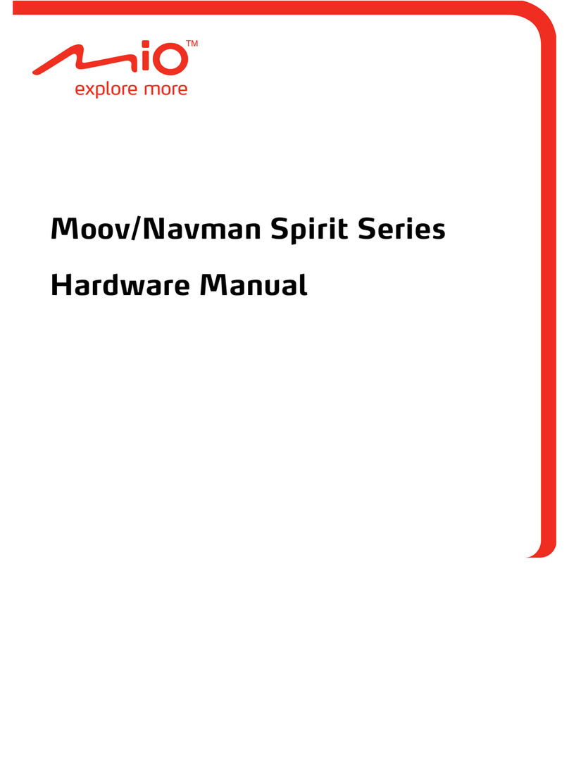 Mio Moov series User manual