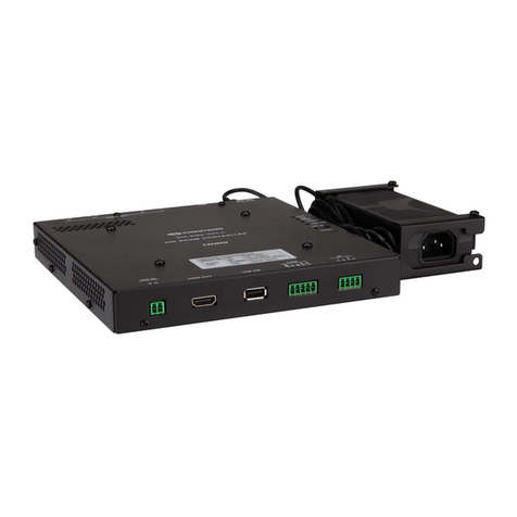 Crestron DM-RMC-200-C Operations & installation guide