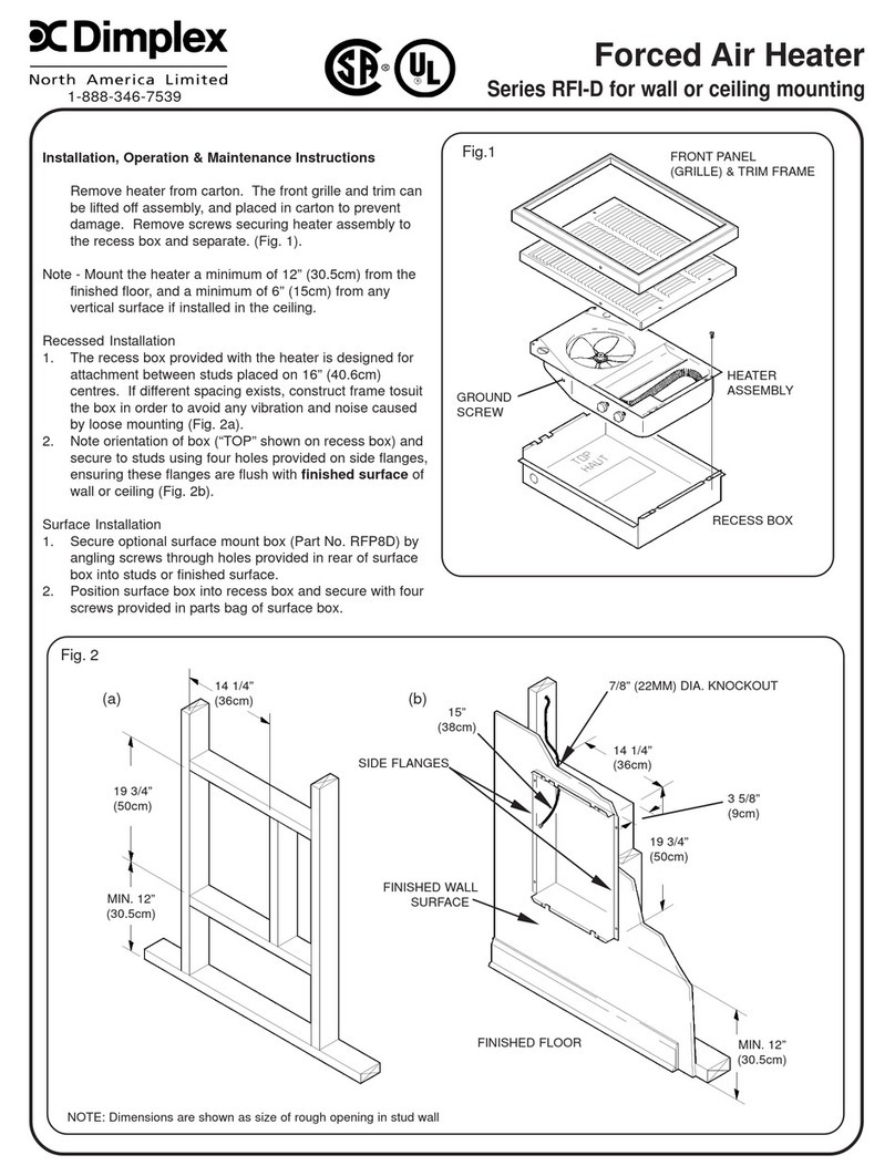 Dimplex RFI815D31 Guide