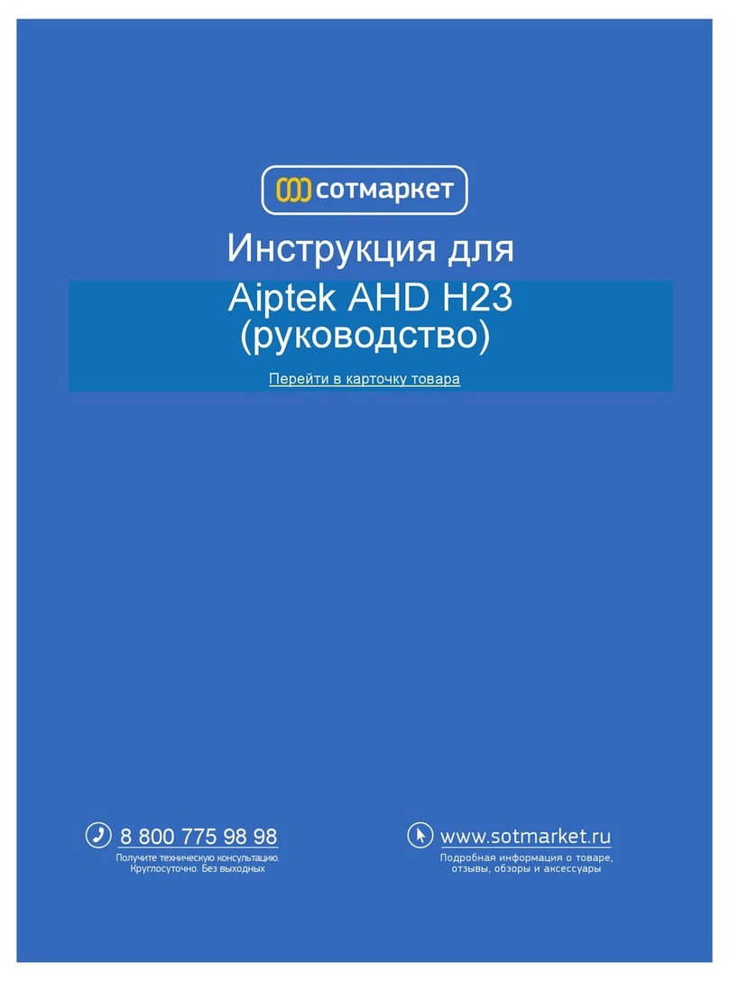 AIPTEK AHD-H23 User manual