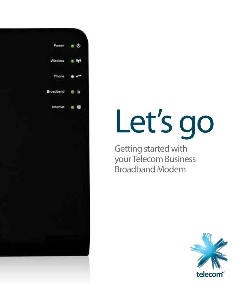 Telecom Thomson TG797n V2 User manual
