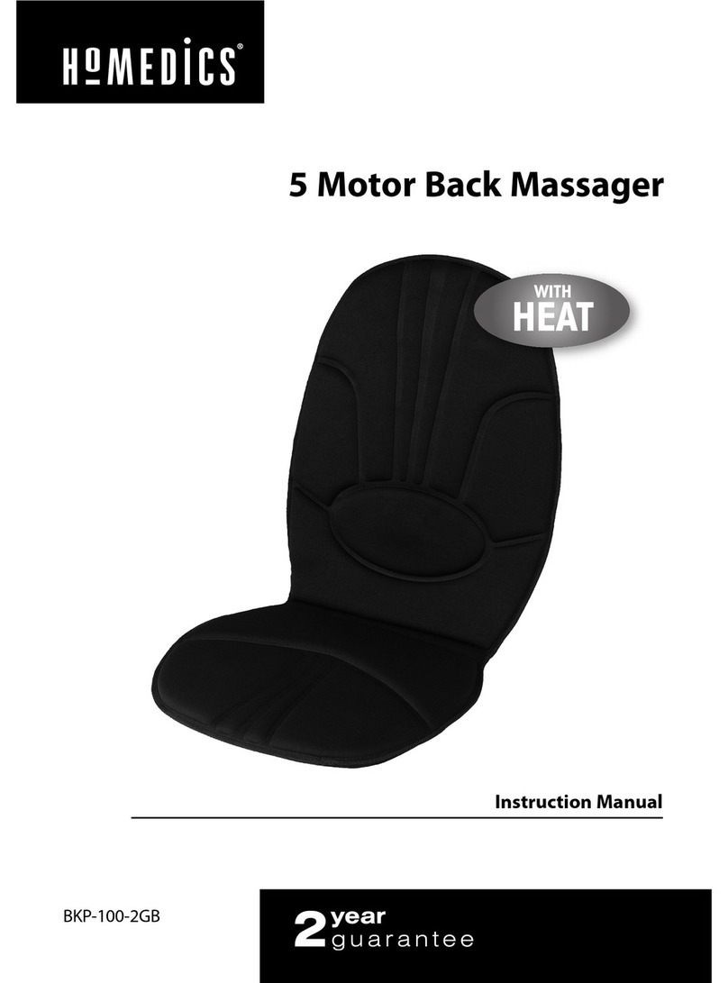 HoMedics BKP-100-2GB User manual