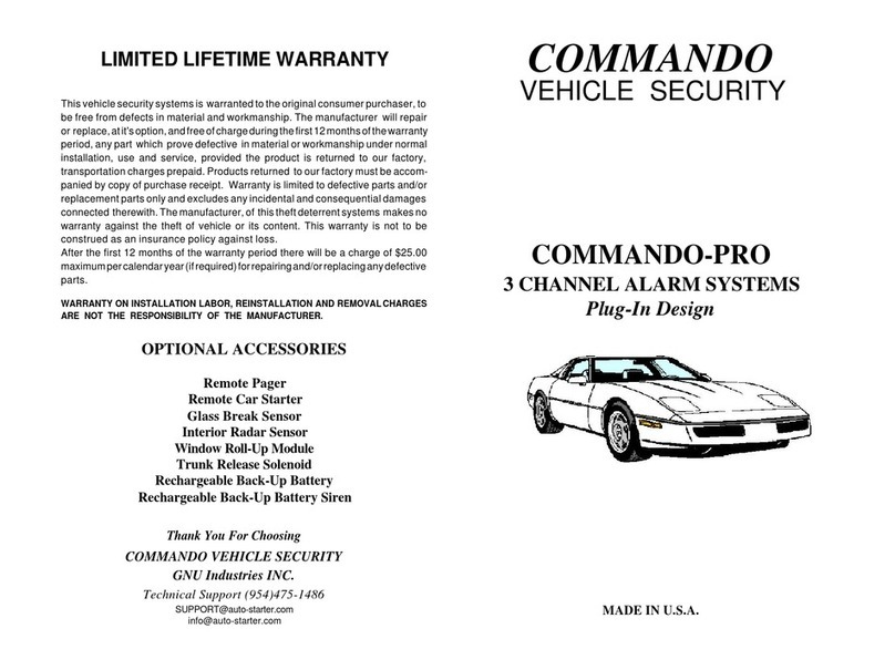 Commando COMMANDO-PRO User manual