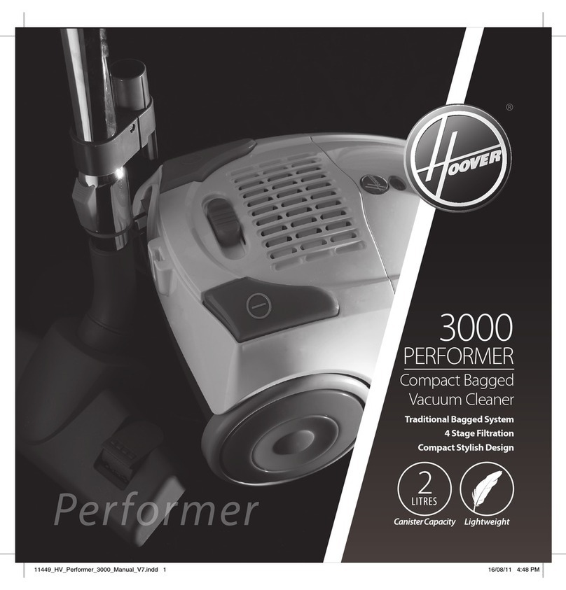 Hoover 3000 PERFORMER User manual