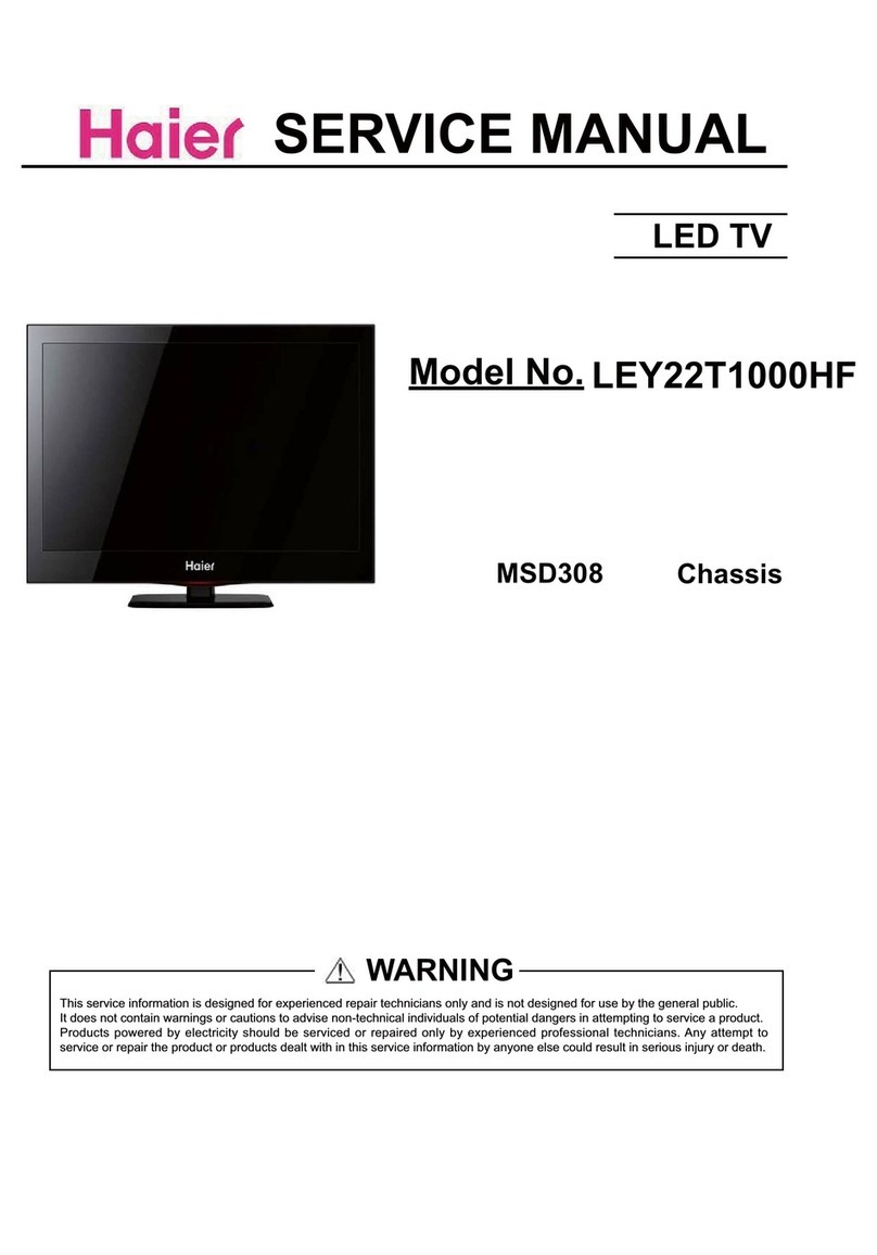 Haier LEY22T1000HF User manual Haier LEY22T1000HF User manual
