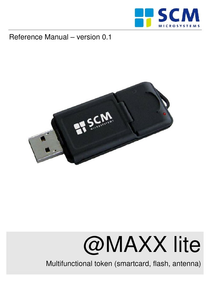SCM Microsystems @MAXX lite User manual