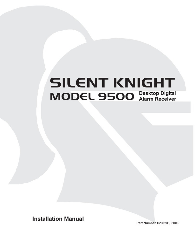SILENT KNIGHT 9500 User manual
