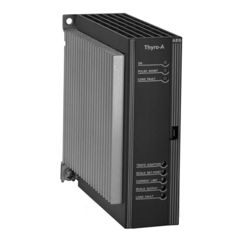 AEG THYRO-A User manual