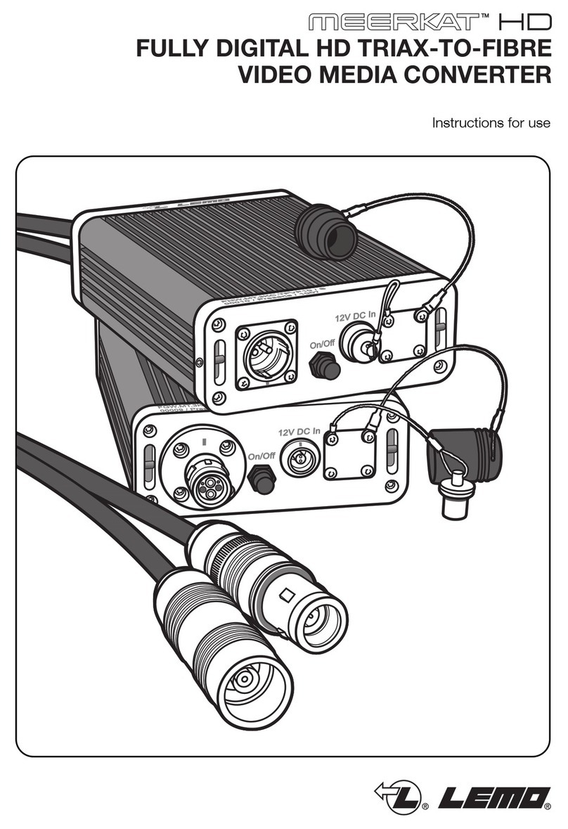 Lemo MEERKAT HD Instructions for use