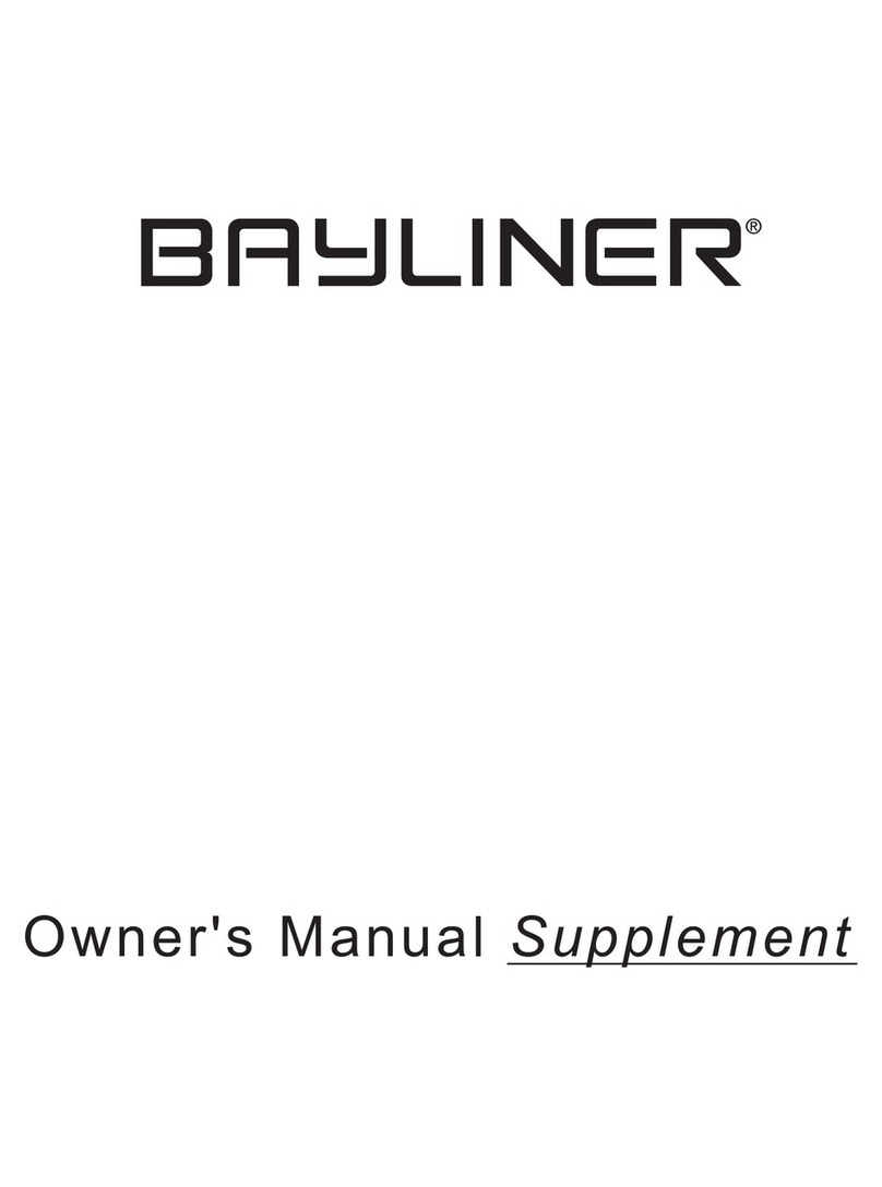 Bayliner 325 Cruiser User manual