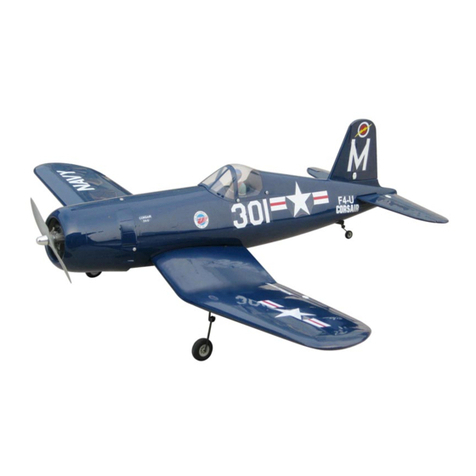 THE WORLD MODELS F4U CORSAIR EP User manual