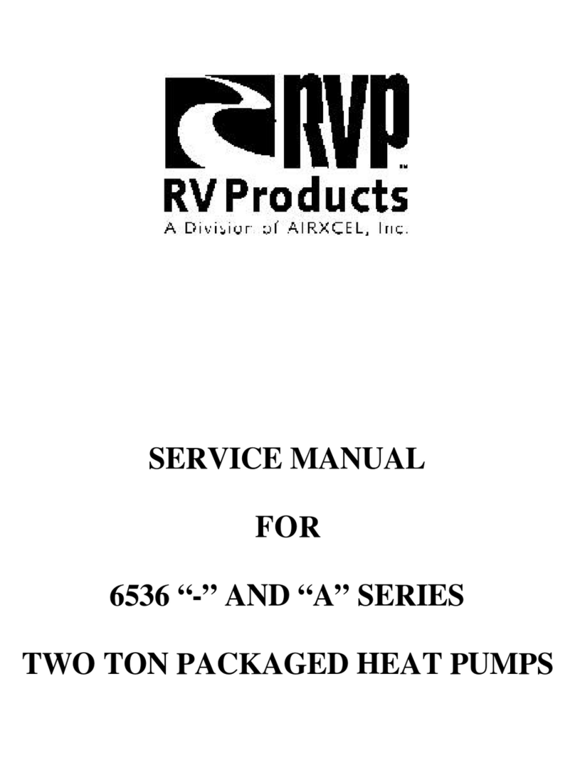 RV Products 6536 SERIES Service manual