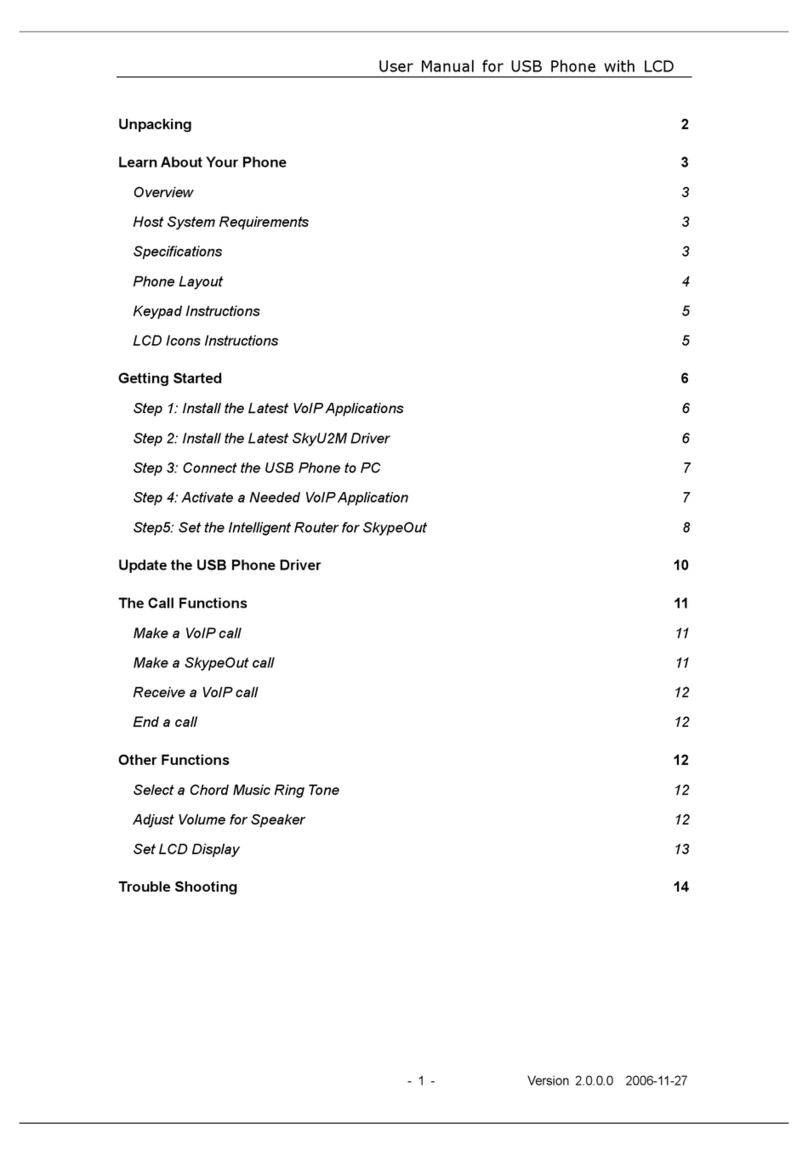 BeyondTel EX-B User manual