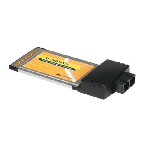 Allied Telesis AT-2400 Series installation guide