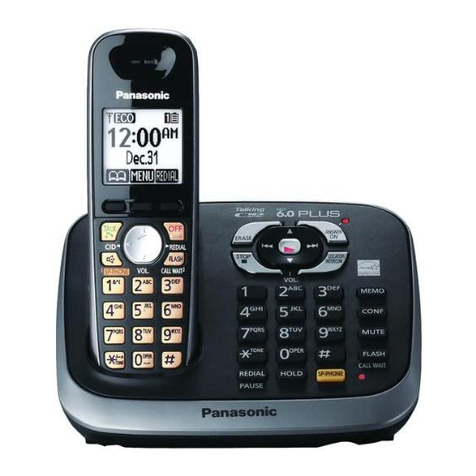 Panasonic KX-TG6541BX User manual Panasonic KX-TG6541BX User manual