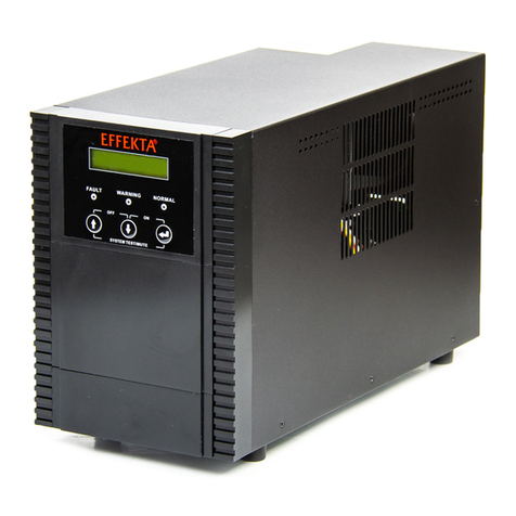 Effekta MTD 2000 operating manual