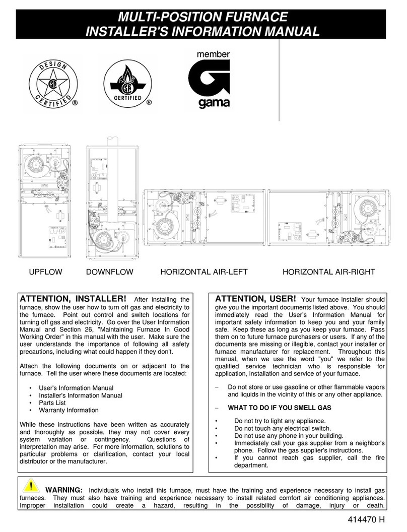 Williamson-Thermoflo w 80 Information manual