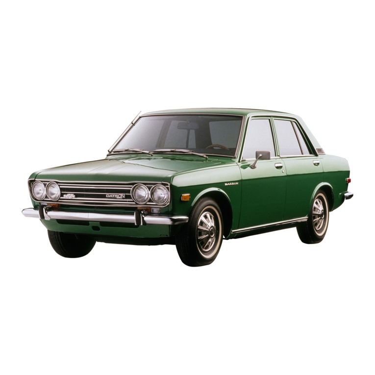 Datsun 510 series Instruction manual