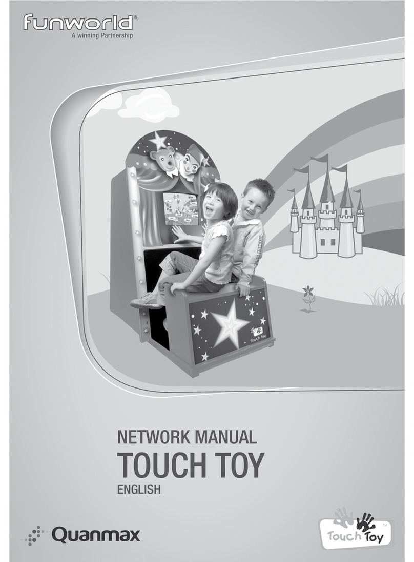 Quanmax TOUCH TOY Installation and maintenance instructions