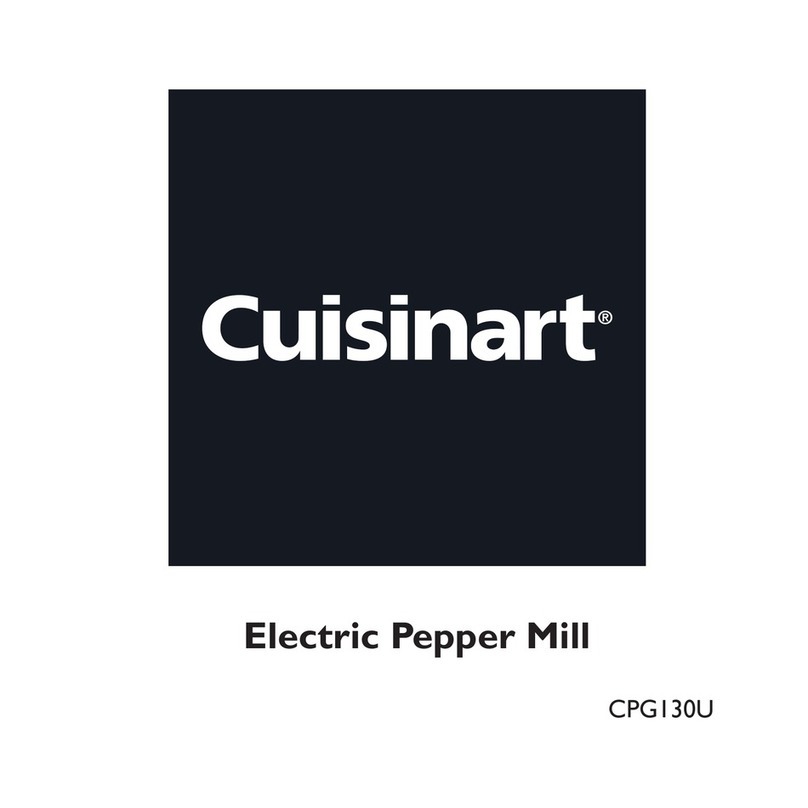 Cuisinart CPG130U User manual