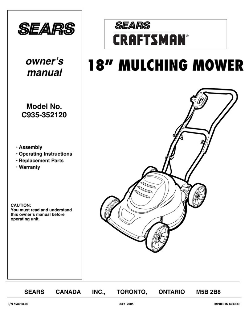 Crafstman C935-352120 owner's manual