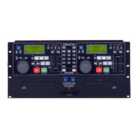 Denon DN-2500F User manual