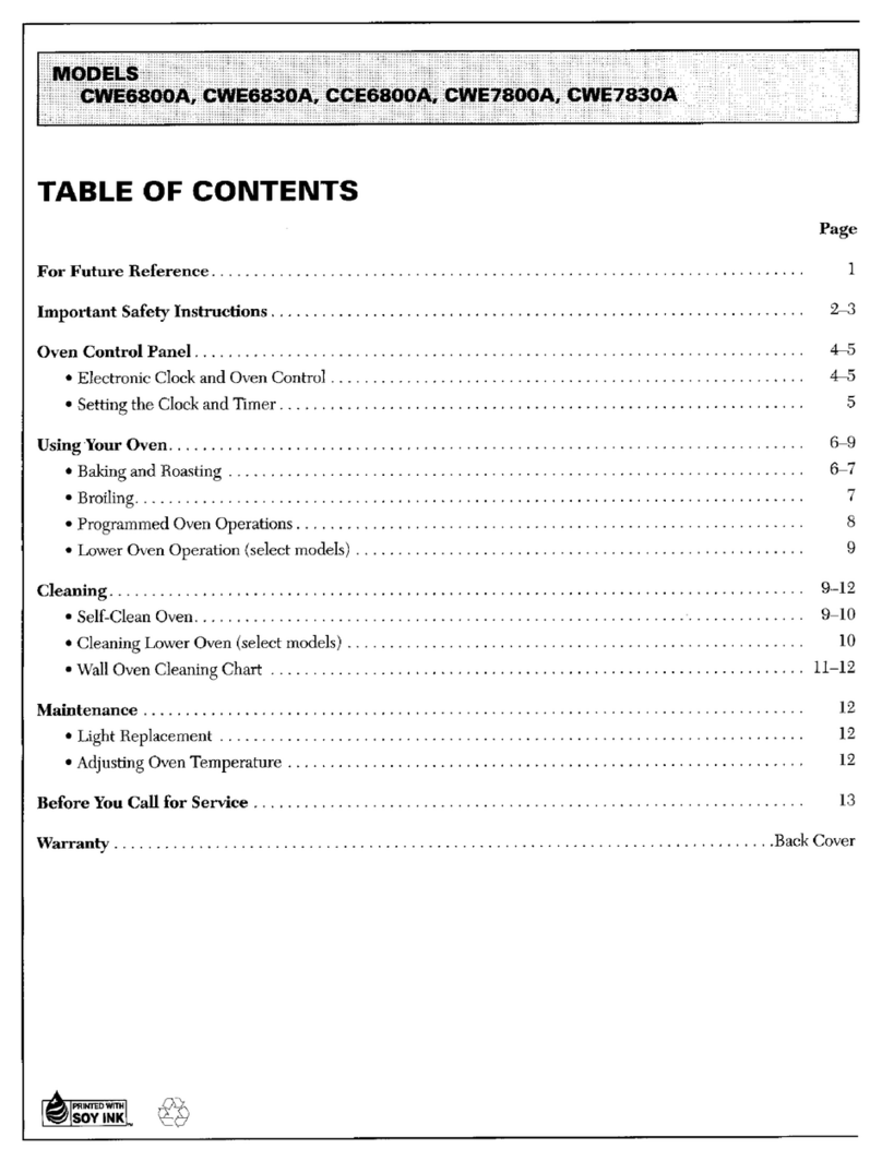 Maytag CWE6800A user guide Maytag CWE6800A user guide
