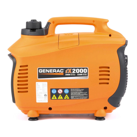 Generac Power Systems iX 2000 User manual
