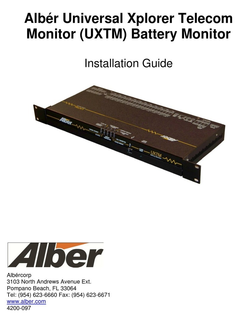 Alber UXTM installation guide Alber UXTM installation guide