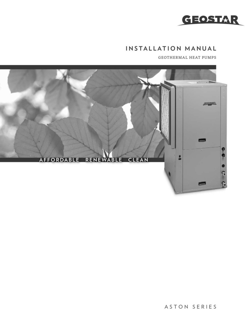 Geostar ASTON SERIES installation manual Geostar ASTON SERIES installation manual