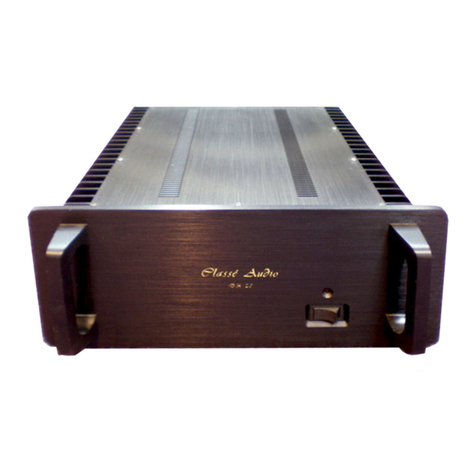 Classe Audio DR 25 User manual