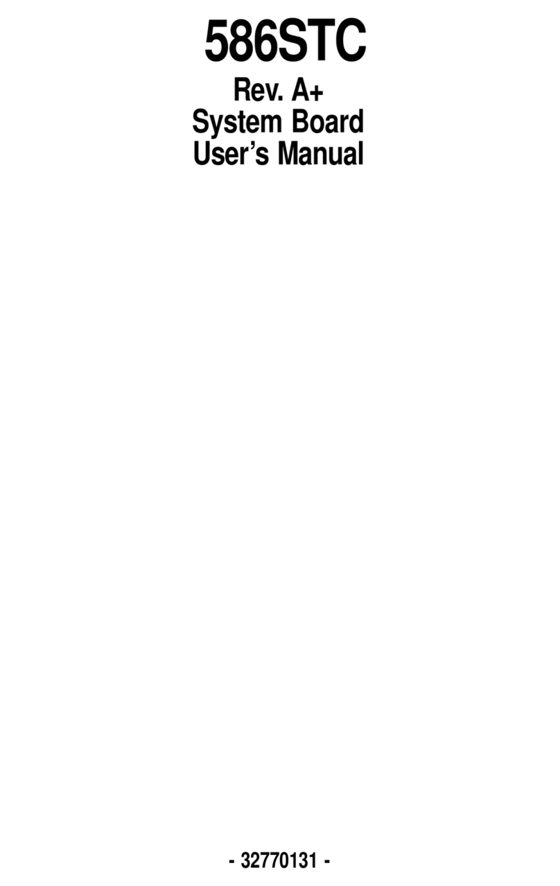 DFI 586STC User manual