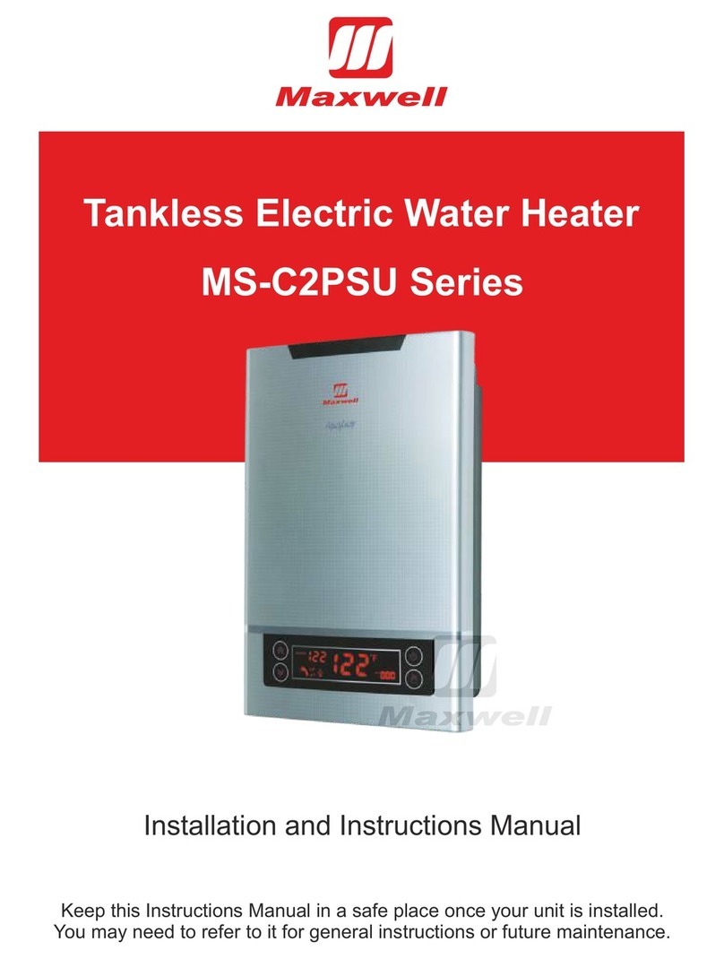 Maxwell MS-C2PSU Series Installation and instruction manual