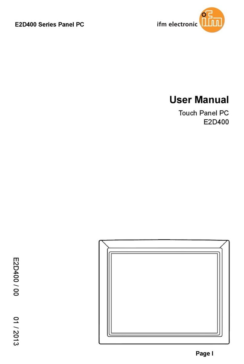 IFM Electronic E2D400 Series User manual