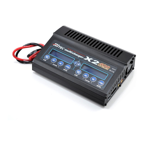 Hi-Tec Multi-Charger X2-400 User manual