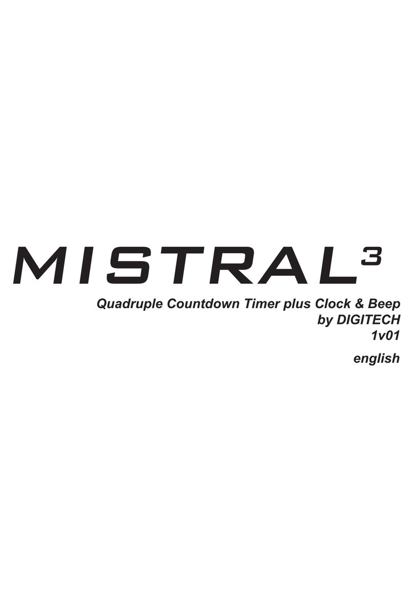 digi-tech Mistral3 user manual