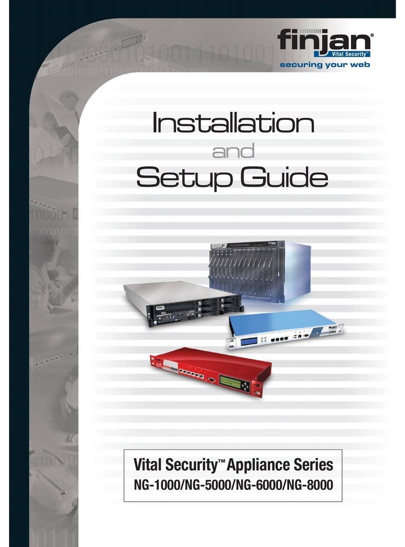 finjan Vital Security NG-1000 Installation and setup guide finjan Vital Security NG-1000 Installation and setup guide