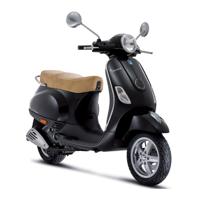 VESPA LX 50 Workshop manual
