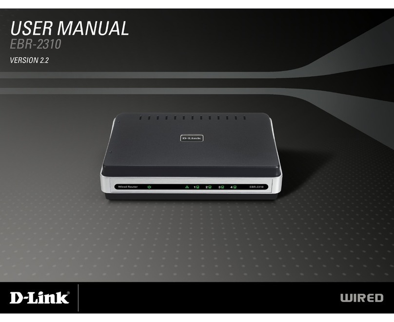 D-Link EBR-2310 - EN Broadband Router User manual