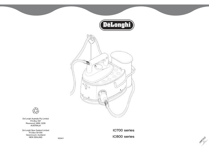 DeLonghi IC700 series user manual