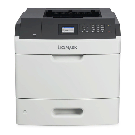 Lexmark MS81x User manual