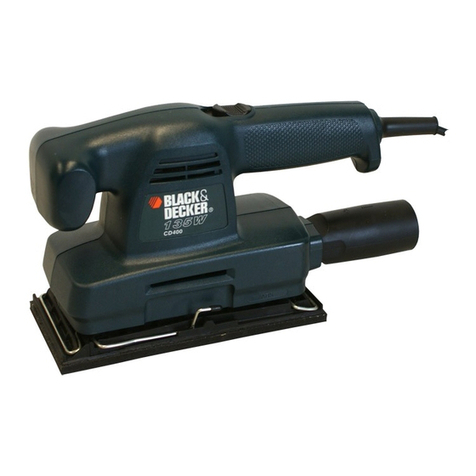 Black & Decker CD400 User manual