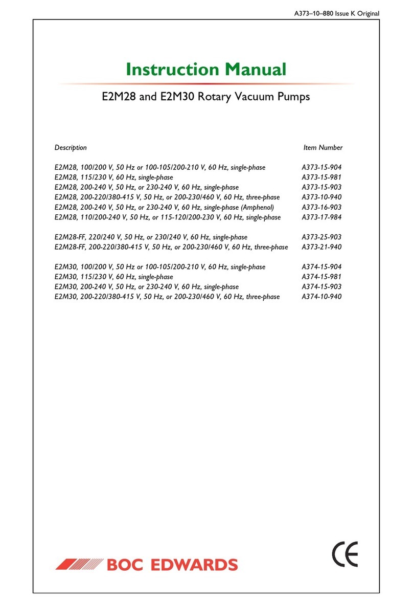 BOC E2M28 instruction manual