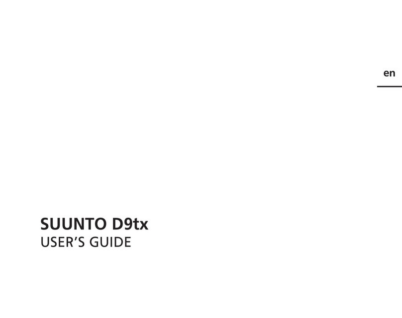 Suunto D9tx User manual