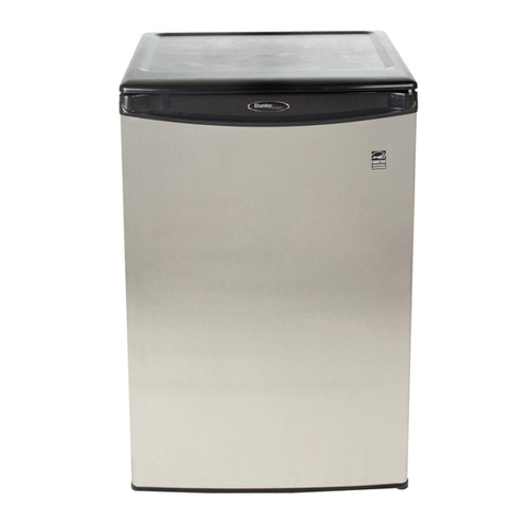 Danby Millennium DAR482BLS User manual